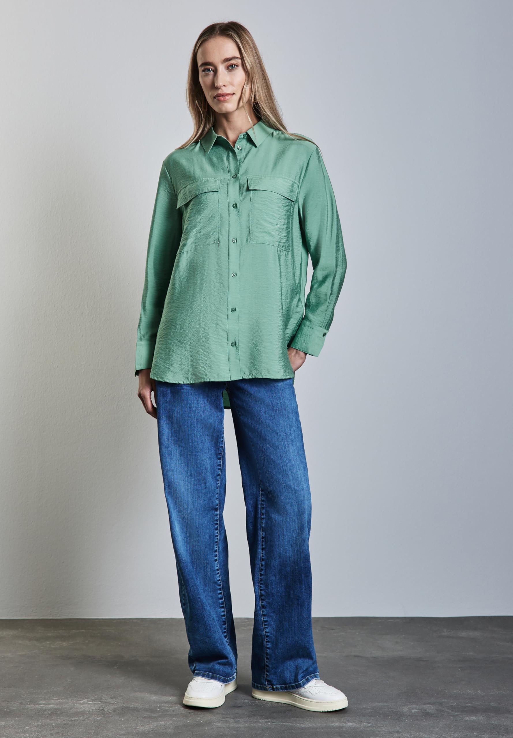 Street One Damen Damen Relaxed Fit Bluse Relaxed Fit Bluse