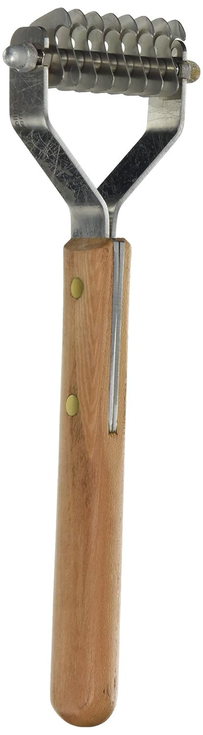 Unisex’s Smart Manes Coarse Thinning Comb-White, 3-Inch