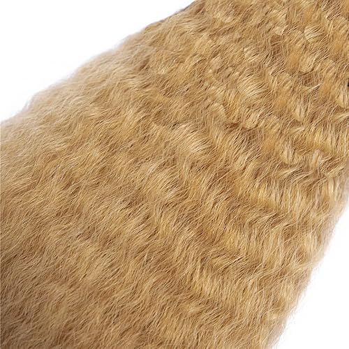 Miniatura 2 de Paquetes de cabello humano rubio miel mechones de cabello lacio rizado grado 8A cabello humano virgen sin procesar 16 18 20 pulgadas para mujeres