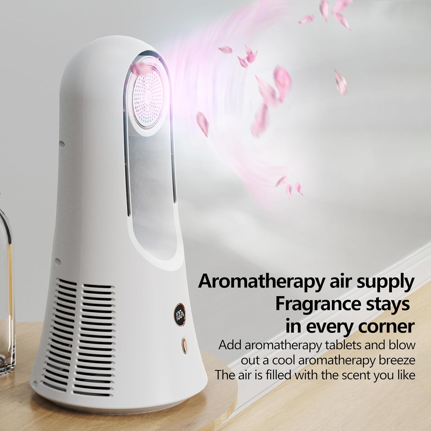 Aromatherapy air supply in action