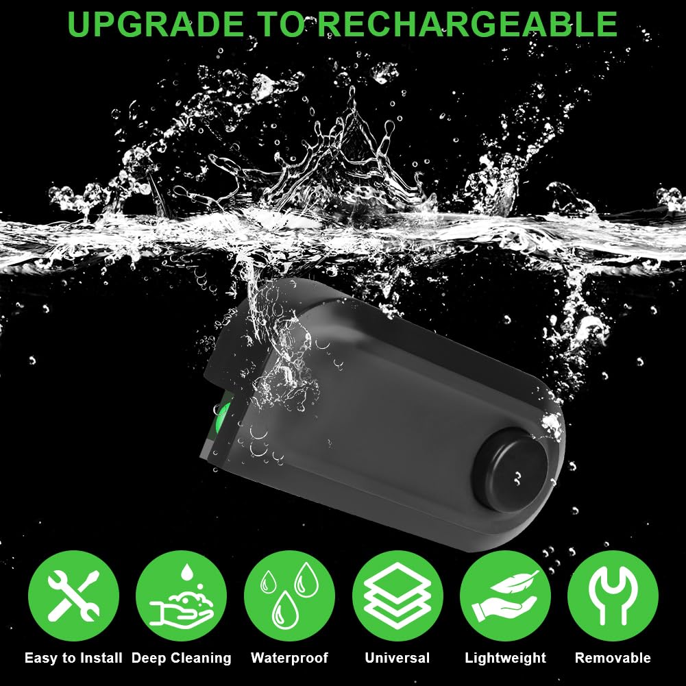URAQT Stofzuigerlicht, 240 mA USB-stofzuiger, stofweergave, led, universele stofzuiger, lichtopzetstuk, verborgen stofindicatielamp, vacuümissielamp voor stofzuiger, hoofdaccessoires
