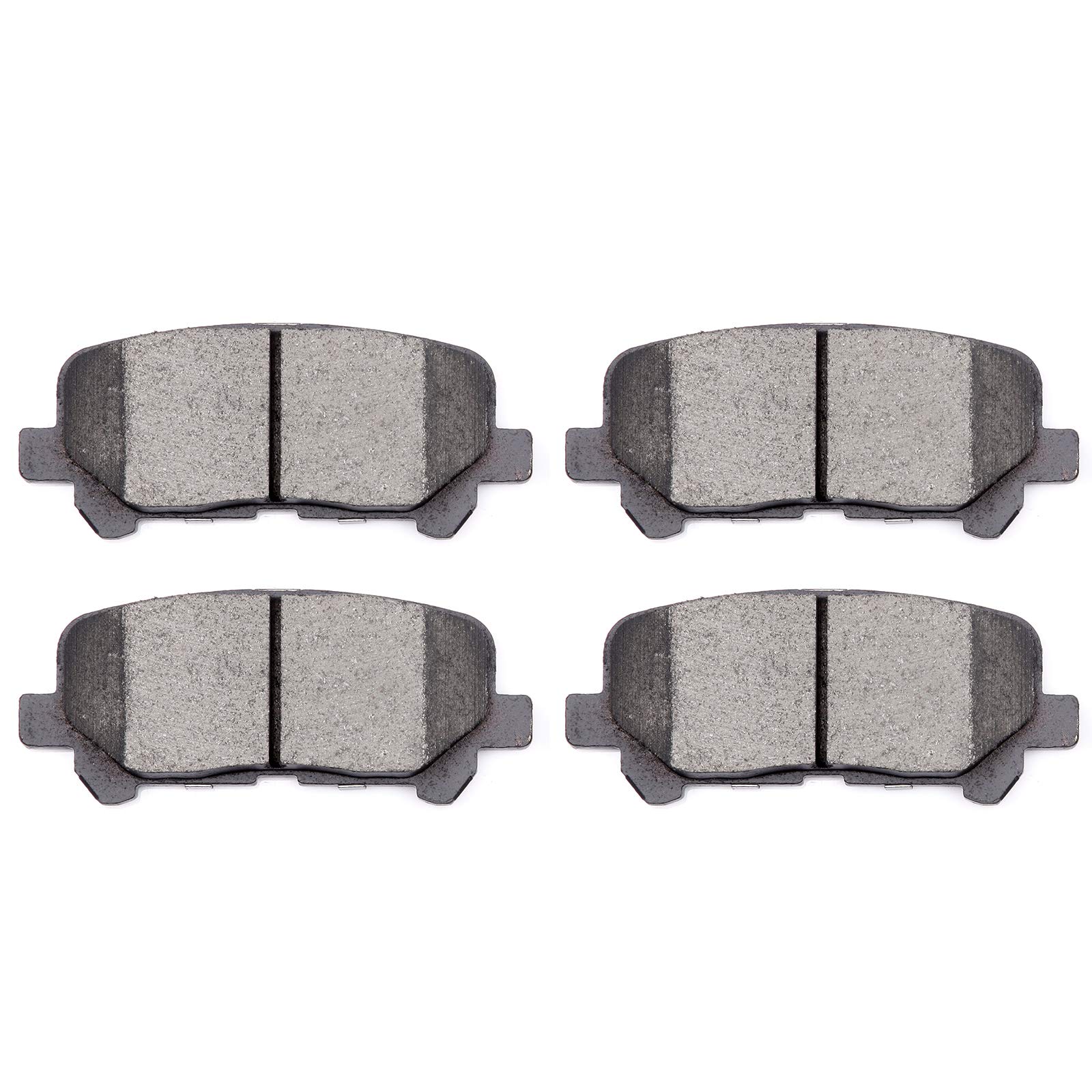 cciyu D1281 Rear Ceramic Brake Pads Kits 4pcs fit For 2007-2013 For Acura MDX,2010-2013 For Acura ZDX,2011-2017 For Honda Odyssey,2009-2011 For Honda Pilot