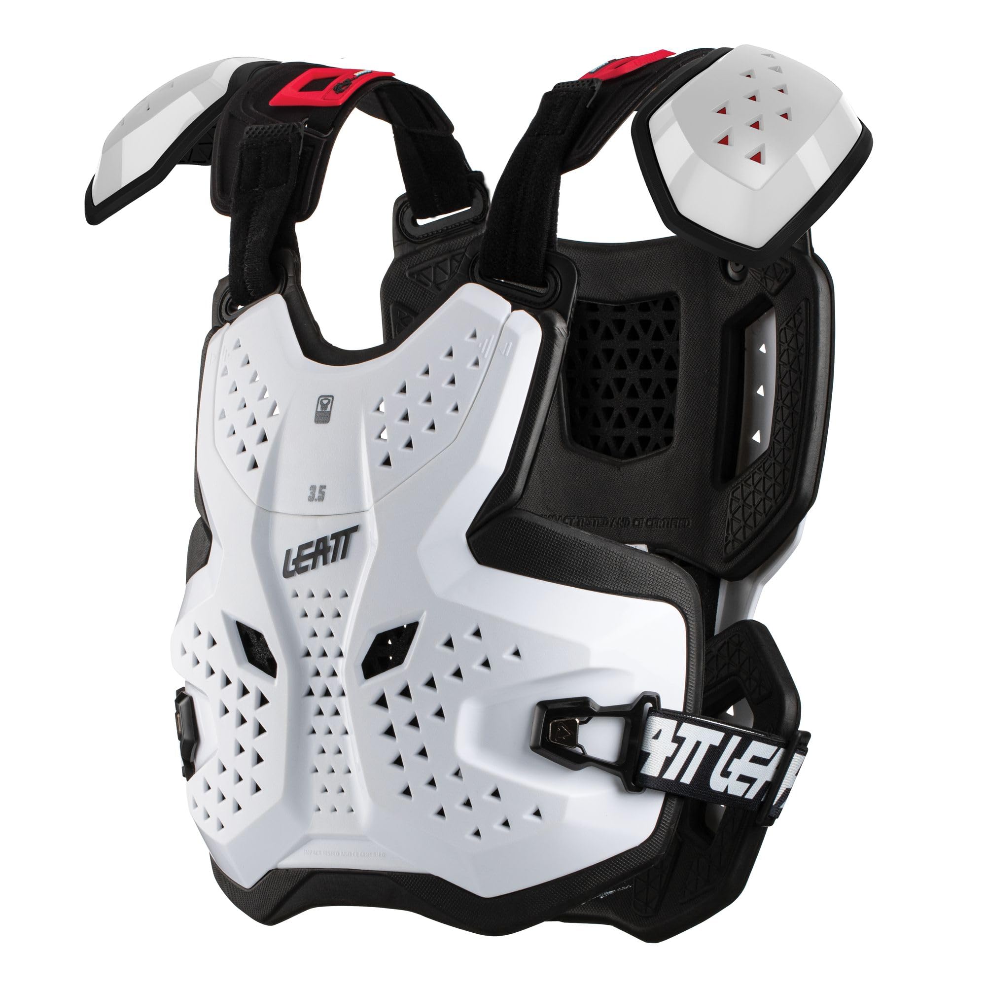 Amazon.com: Leatt Chest Protector 3.5 Pro (WHT, S-XL) : Leatt
