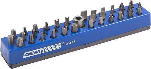OEMTOOLS 24145 - Soporte magnético para brocas hexagonales, 36 piezas, organizadores de brocas hexagonales, soportes magnéticos para superficies