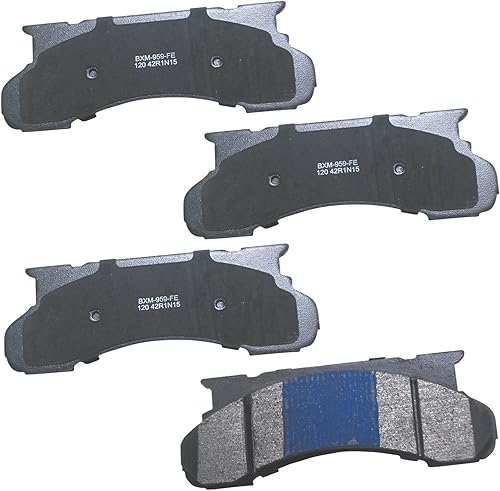 Vista 85 de Bendix Premium SBM8 - Pastillas de freno semimetálicas Premium para modelos seleccionados Buick Special, Camaro, Corvette, Phaeton, Olds F85, Vista