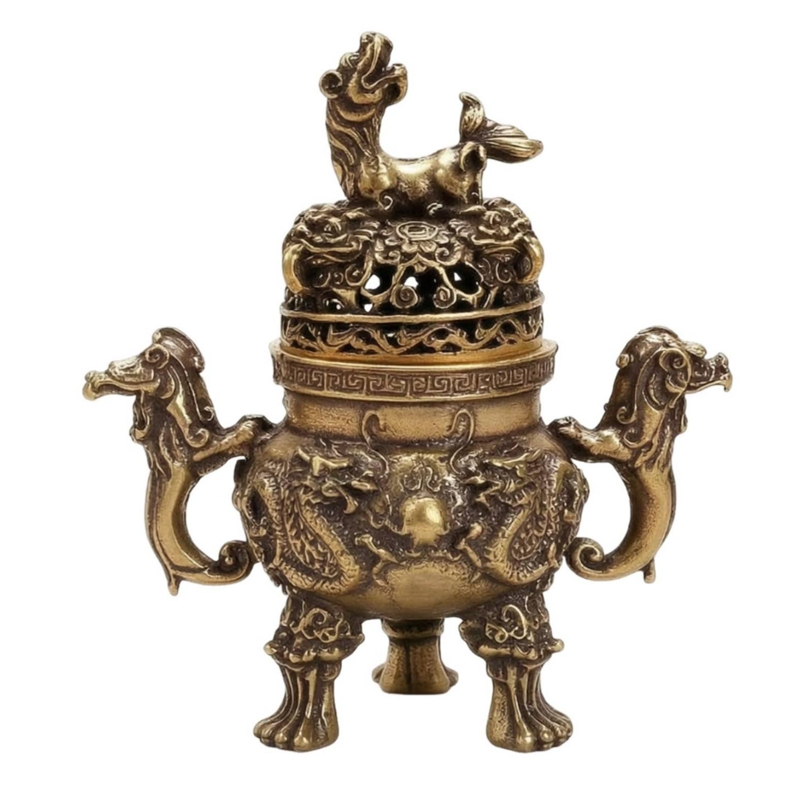 Bruciatore Profumata a Tripode Decorativo Bruciatore Profumata a Tripode Stabile Oggettistica per Collezionisti, Altare