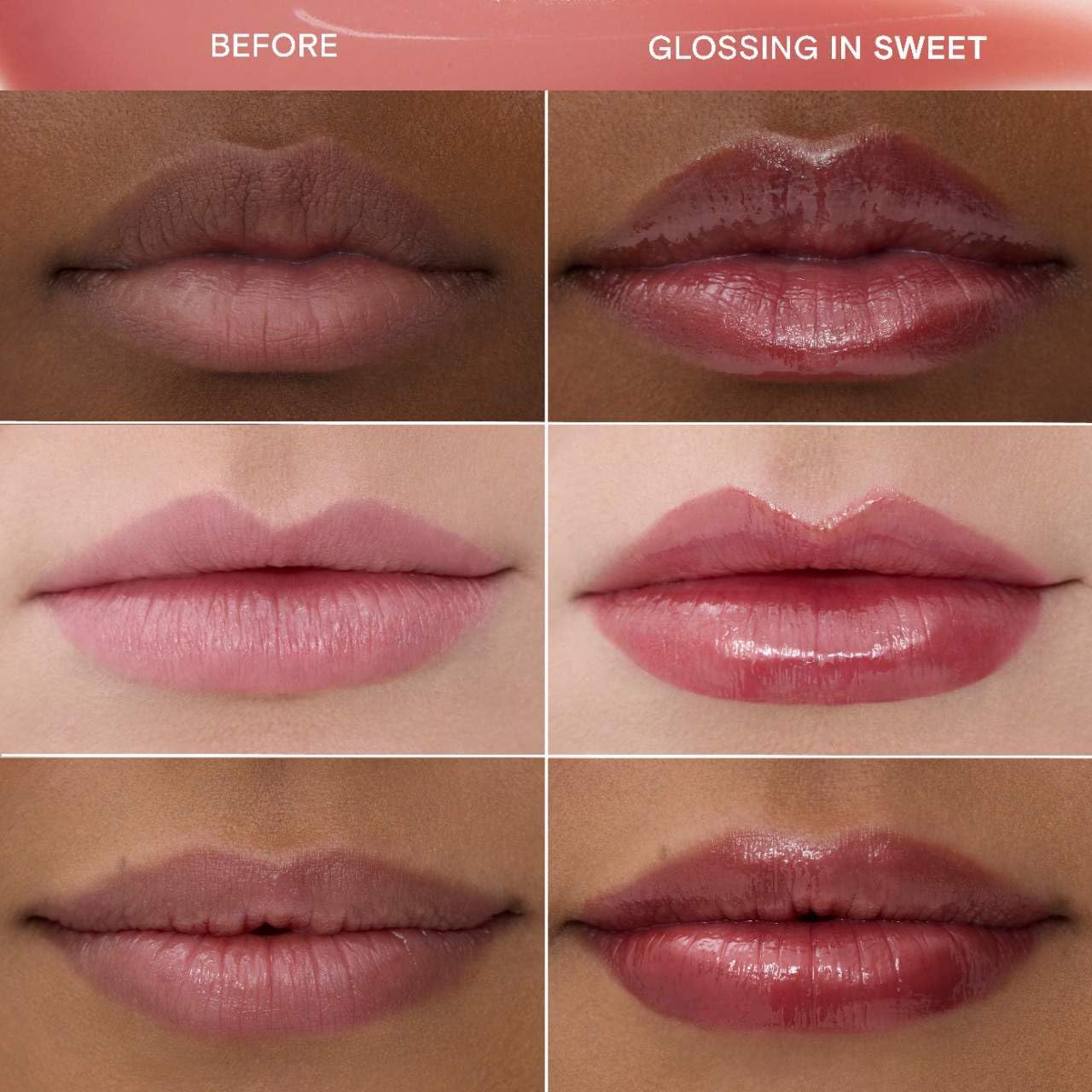 Kulfi Lassi Lips Staining Lip Oil, | Color: Sweet - cool dusty pink | Long-Lasting Moisturizing with Mango Seed Oil, Coconut Oil, Vitamin E, High Shine Finish, 0.12 oz / 3.8 mL