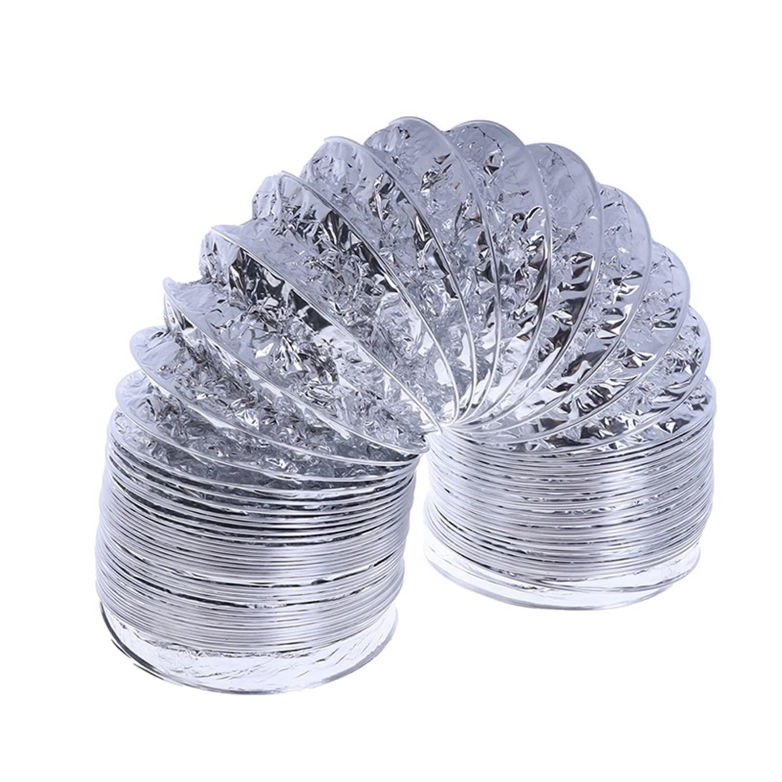 Ducting 4inch Ventilator Pipe Aluminum Tube Air Ventilation Hose Flexible Exhaust Duct 2M