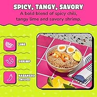 Vista 4 de Maruchan Ramen con sabor a limón, chile y camarón, 3.0 oz, paquete de 24