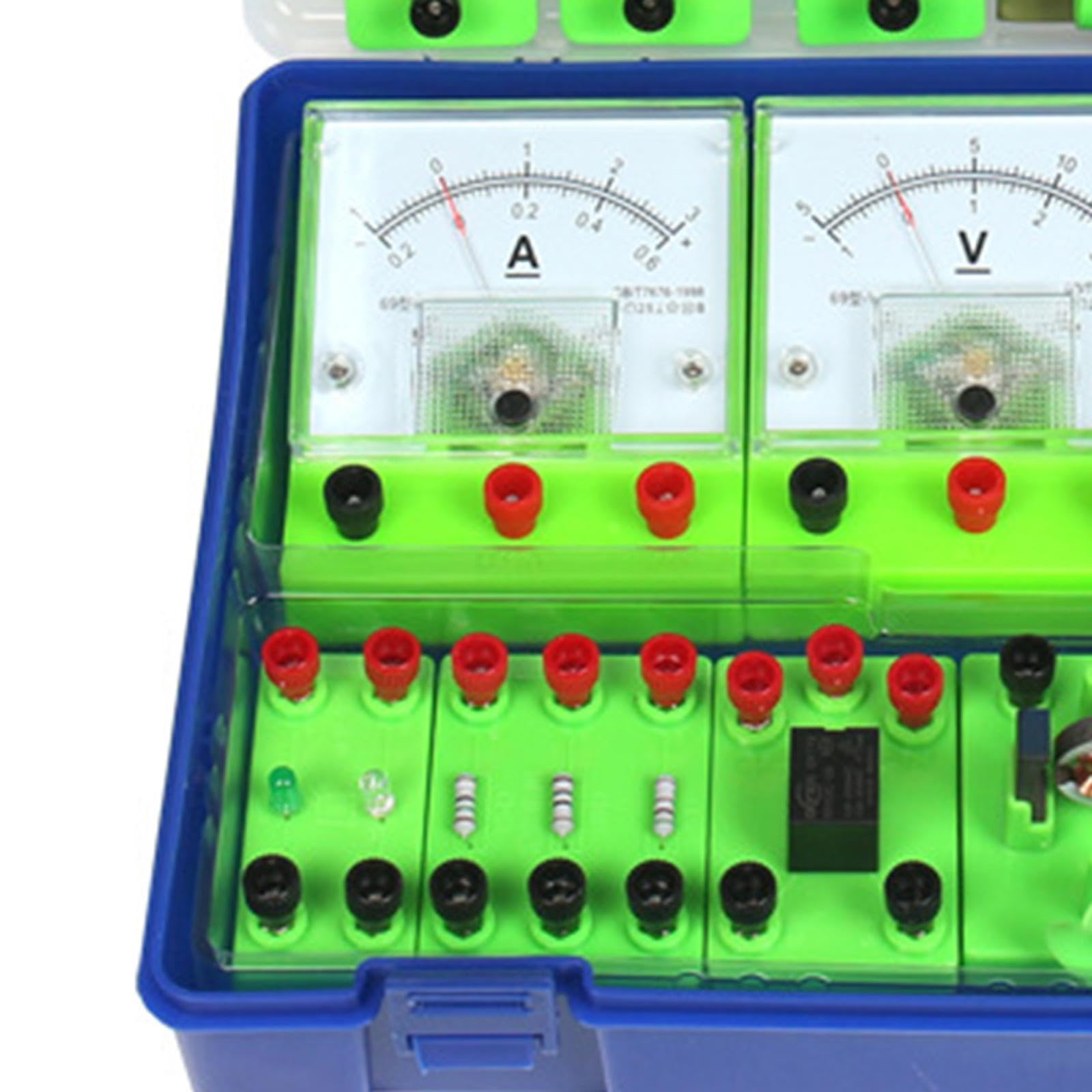 Baoblaze Kits de démarrage d'apprentissage de la physique électrique Ensemble d'expérimentation électrique Laboratoire scientifique pour le lycée