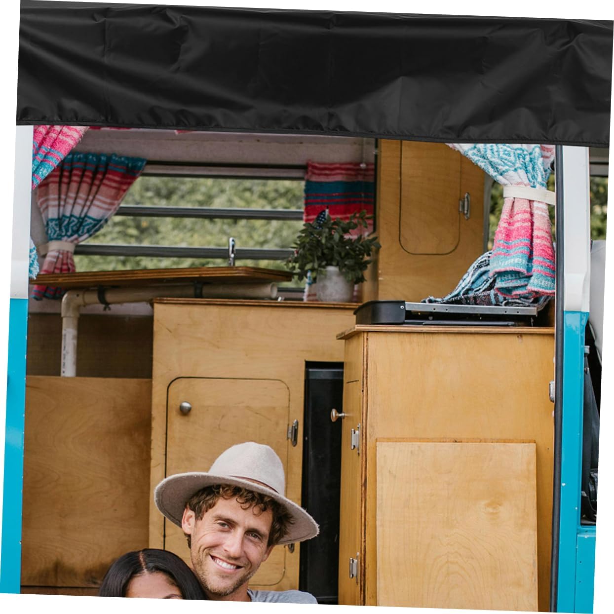 Zerodeko Rv Cover for Travel Trailers Oxford Sun Shelter Trailer Rv Cover Camper Trunk Mounting Car Trunk Sunshade Protector