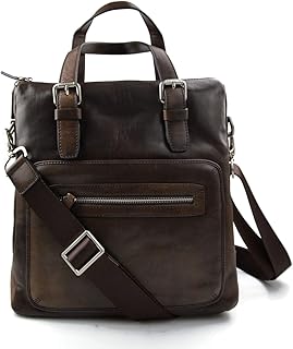 Borsa porta notebook testa moro tracolla pelle uomo donna borsa pelle ipad cartella uomo donna postino messenger made in Italy professionale