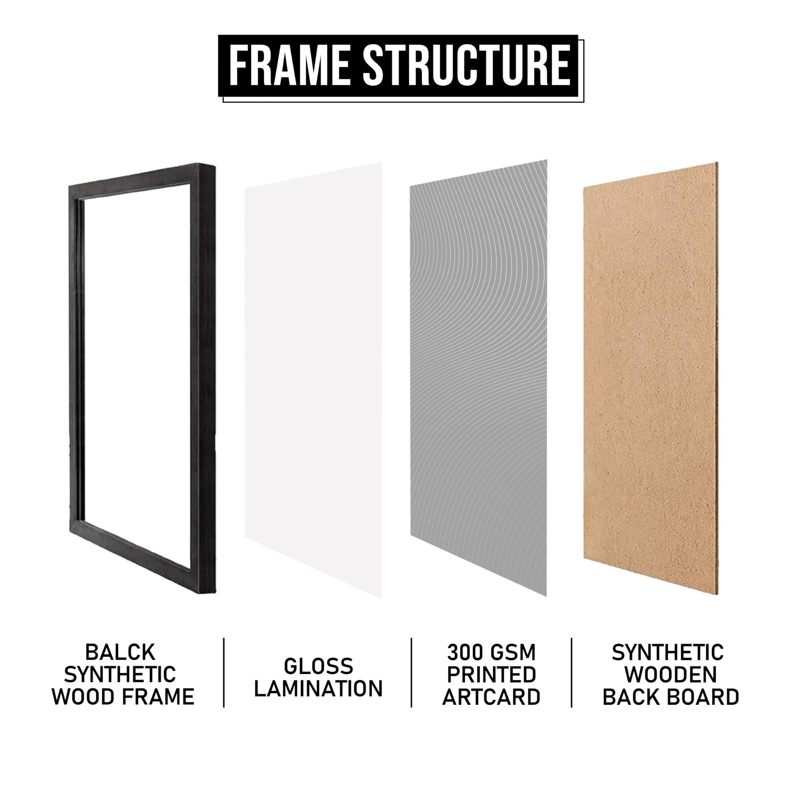 MODERN GALLERY MART Anime Frame | Nana Osaki Frame | A4 Size (8.3 x 11.7 inch) Black Frame for Home Decor 4