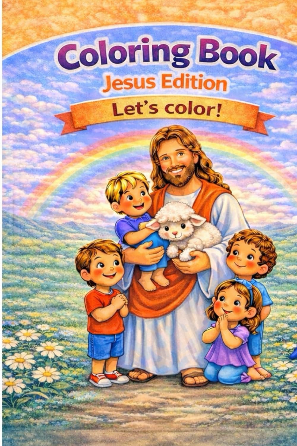 Coloring book: Jesus edition