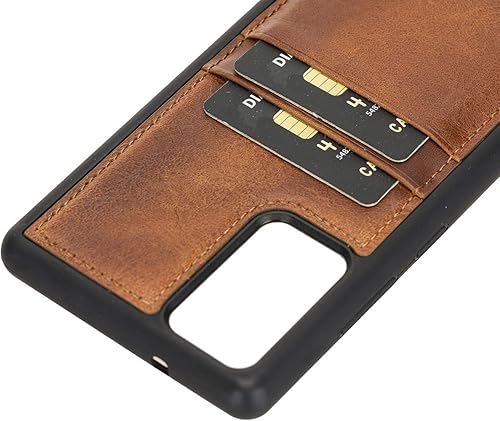 Vista 181 de Venito Capri - Funda de piel tipo cartera compatible con Samsung Galaxy Note 10 Plus (6.8 pulgadas), extra segura, con bloqueo RFID y cubierta