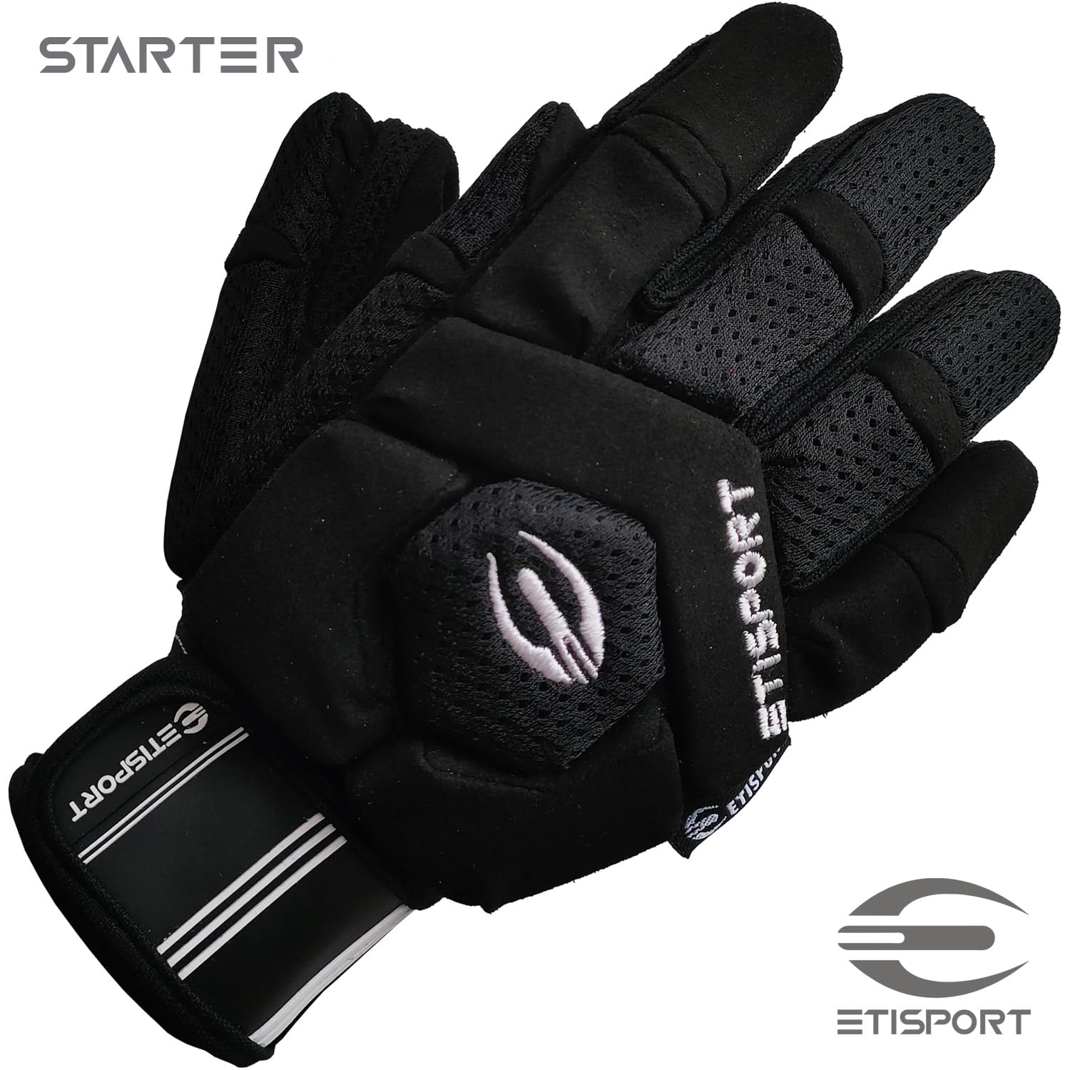 Set de Protecciones, Guantes, Rodilleras, espinilleras, de Hockey Patines para niños Starter. Calidad Profesional; Gran Confort y protección.