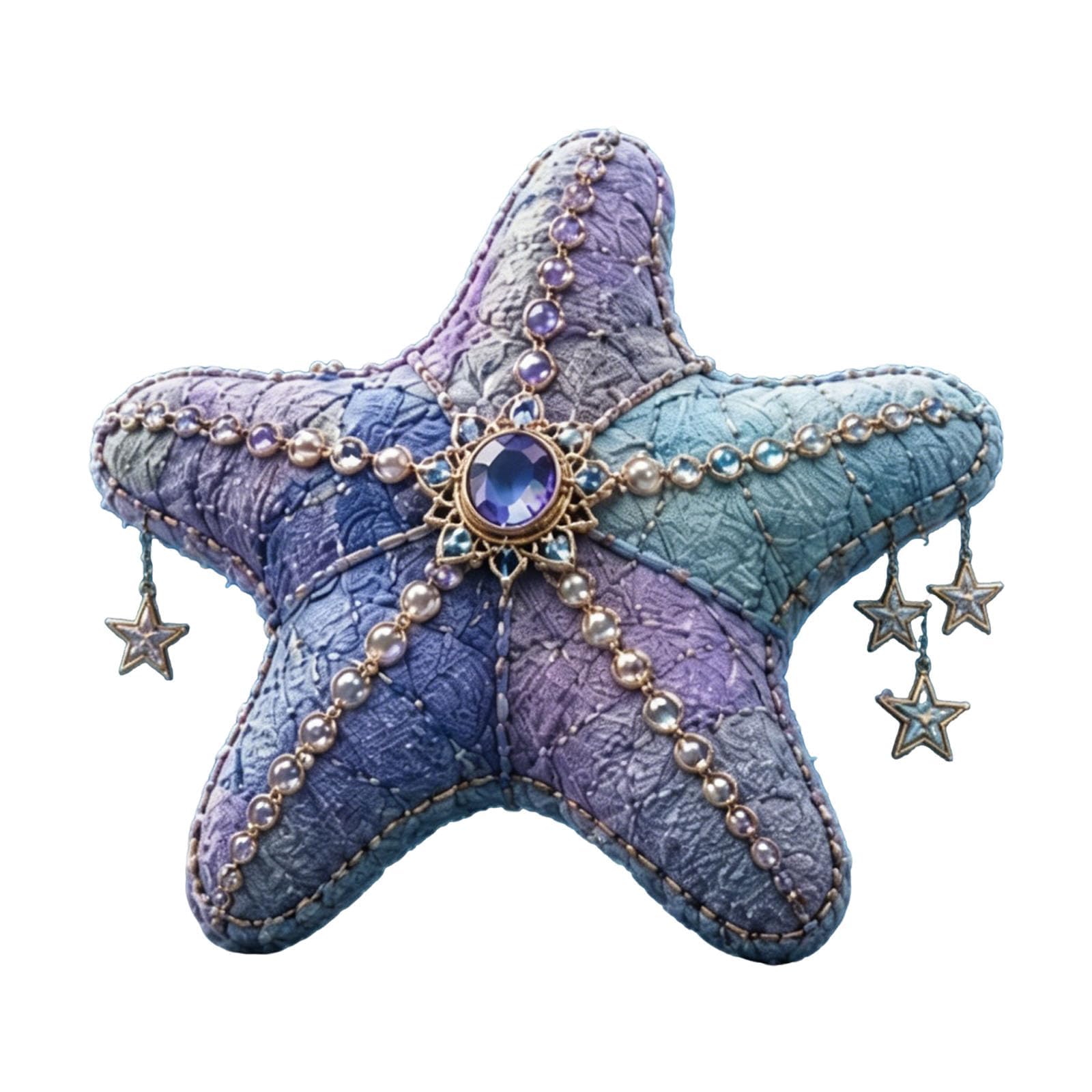 Mystic Ocean Guardians Felt Patchwork Kit, Pre-Cut Sea Creature Plushie Sewing Set, Beginner Craft for Adults & Teens, Relaxing Handmade Decor & Holiday Gift (D)