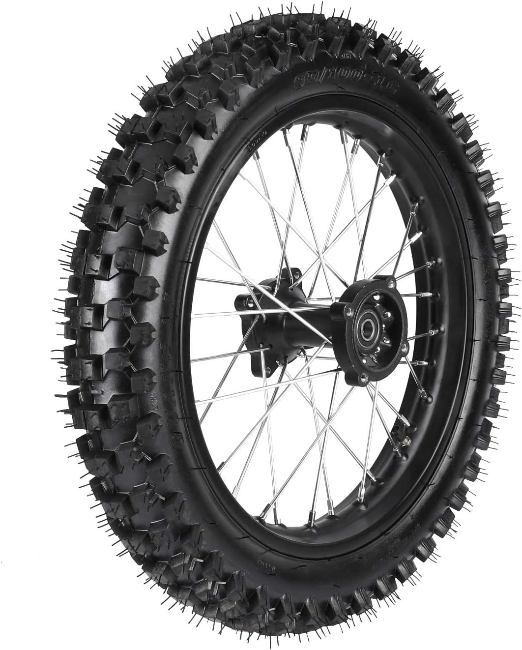 TDPRO Front 70/100-19 & Rear 90/100-16 Wheel Tire and Rim Inner Tube with 15mm Bearing Assembly for Pit Pro Trail Dirt Bike