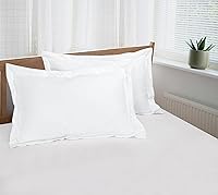 Vista 65 de Royale Linens Paquete de 2 fundas de almohada de tamaño estándar de 20 x 26 pulgadas, microfibra 1800, fundas de almohada de cama, resistentes a