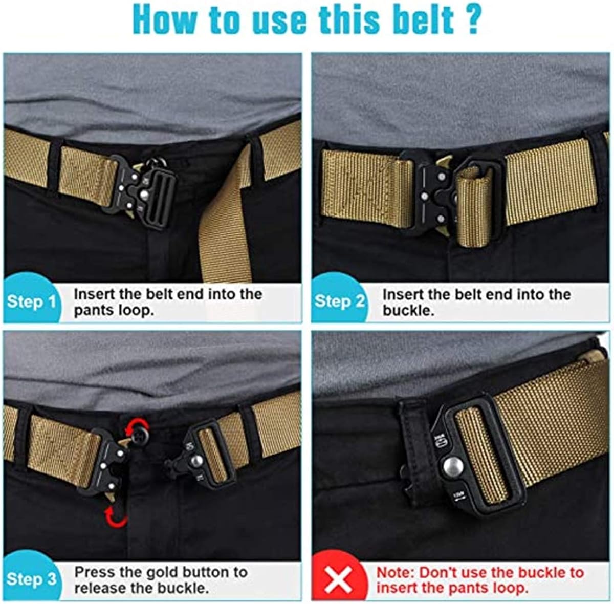 Tactical Belt Men Military Equipment Hunting Belt Men Outdoor Training Belt Soldier Combat : Sports & Outdoors