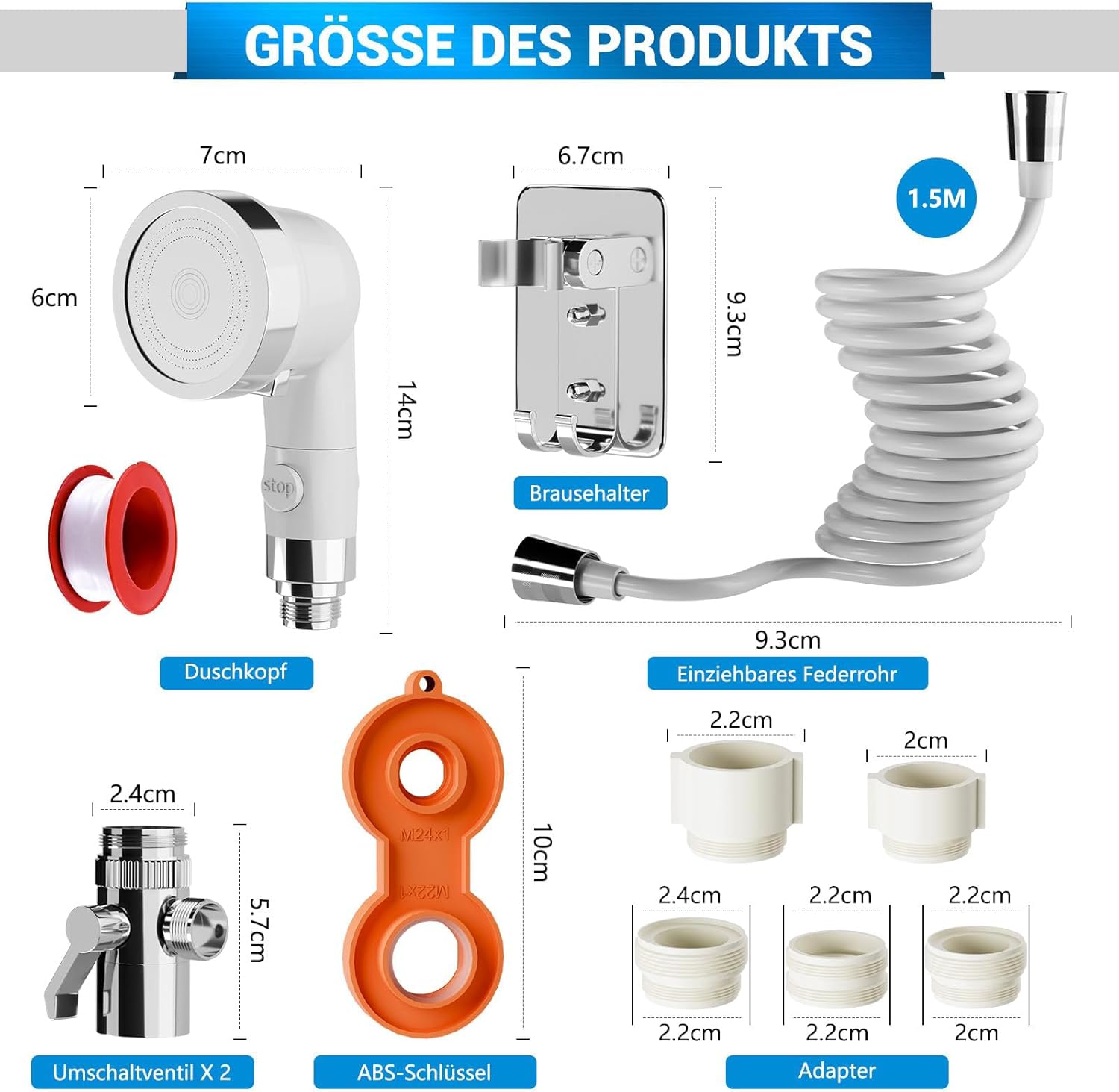 Zuhanyfej sprayezési módok