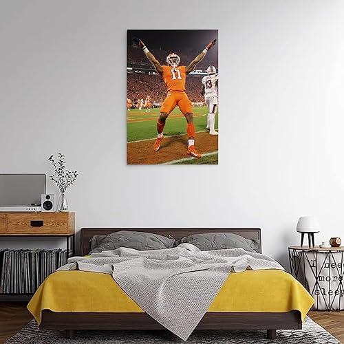 Miniatura 4 de EyewEb Isaiah Simmons Football Star Poster Decorative Painting Canvas Wall Art Living Rooms Bedroom Painting 12x18inch(30x45cm)
