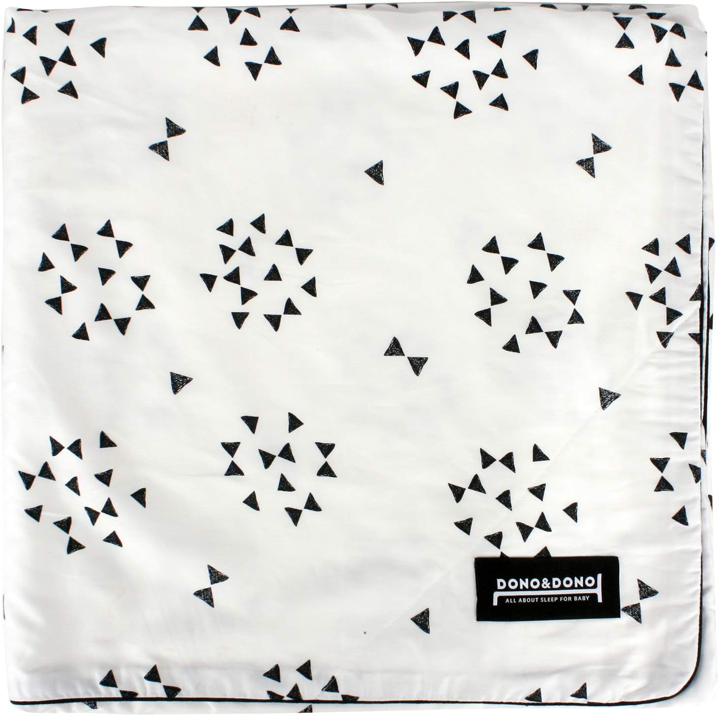 Dono&Dono All Seasons Cotton Cuddle Blanket for Babies and Kids (Maze Letter)