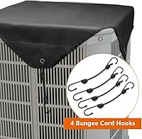 Vista 5 de Coitak Cubierta de aire acondicionado para unidades exteriores, protector de aire acondicionado de invierno, cubierta superior de aire acondicionado