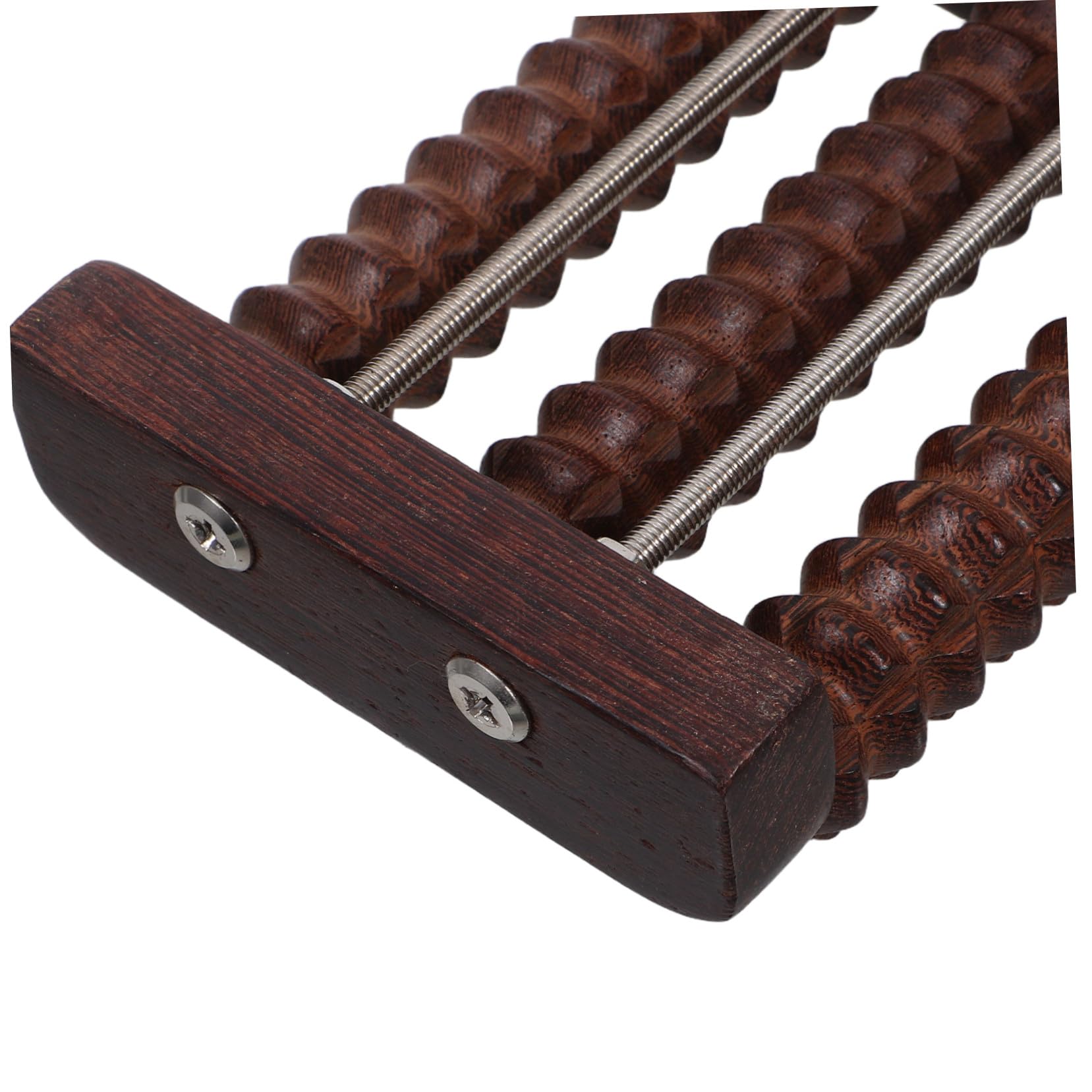 Rodillo de Masaje para Pies de Madera Natural Masajeador Manual Compacto para Fascia Plantar Relajación Profunda sin Ruido Portátil para Uso Casa Oficina o Viajes