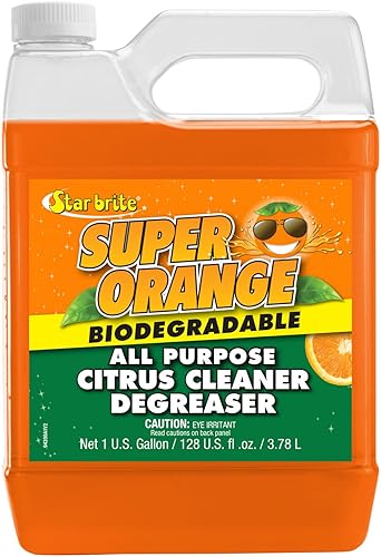 Miniatura 6 de STAR BRITE Super Orange - Limpiador desengrasante multiusos para cítricos, elimina la suciedad, la suciedad, la grasa, las manchas, el aceite
