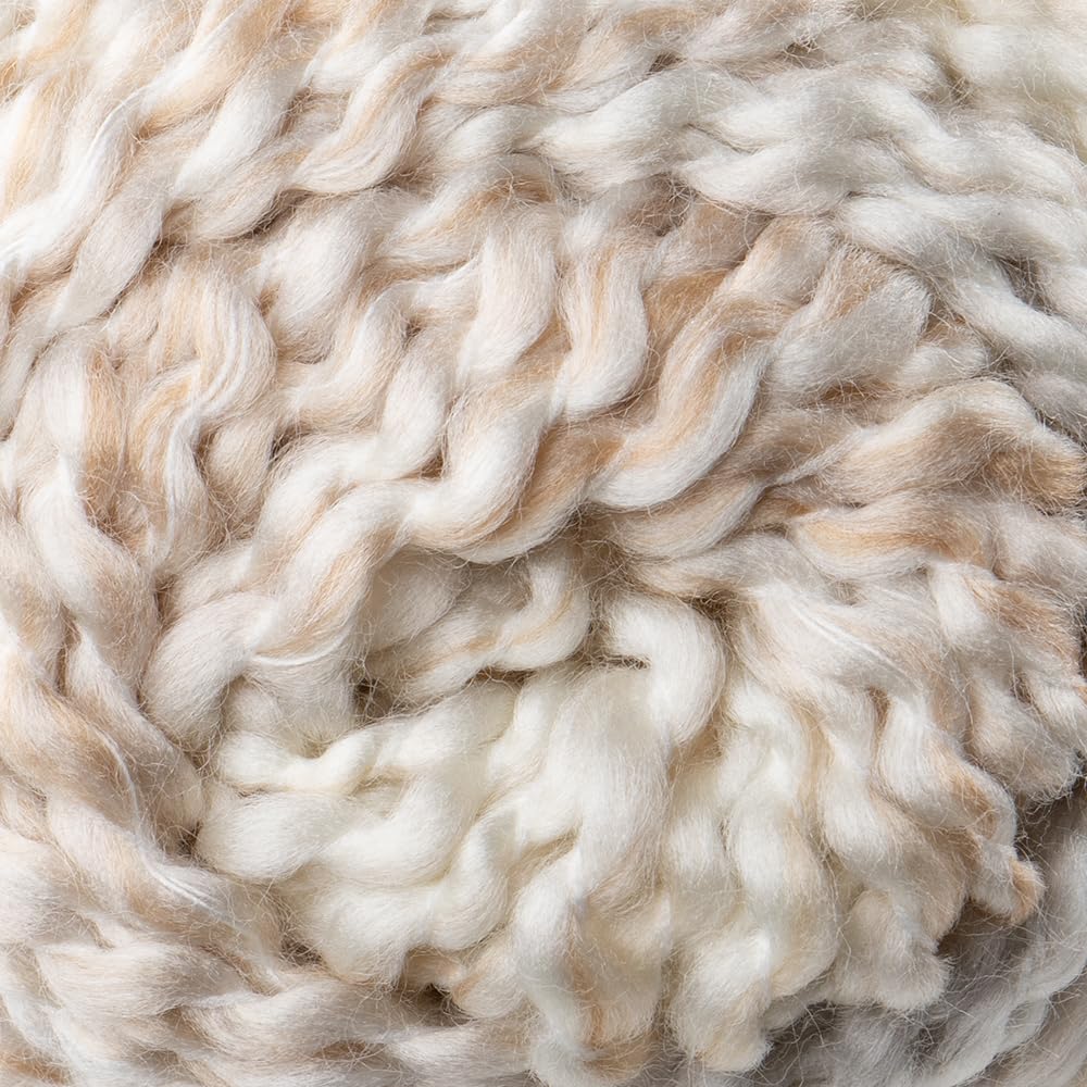 Craft County Homespun Bulky Yarn - 185 Yard Skein For Blankets & Scarves (Blue Lagoon)