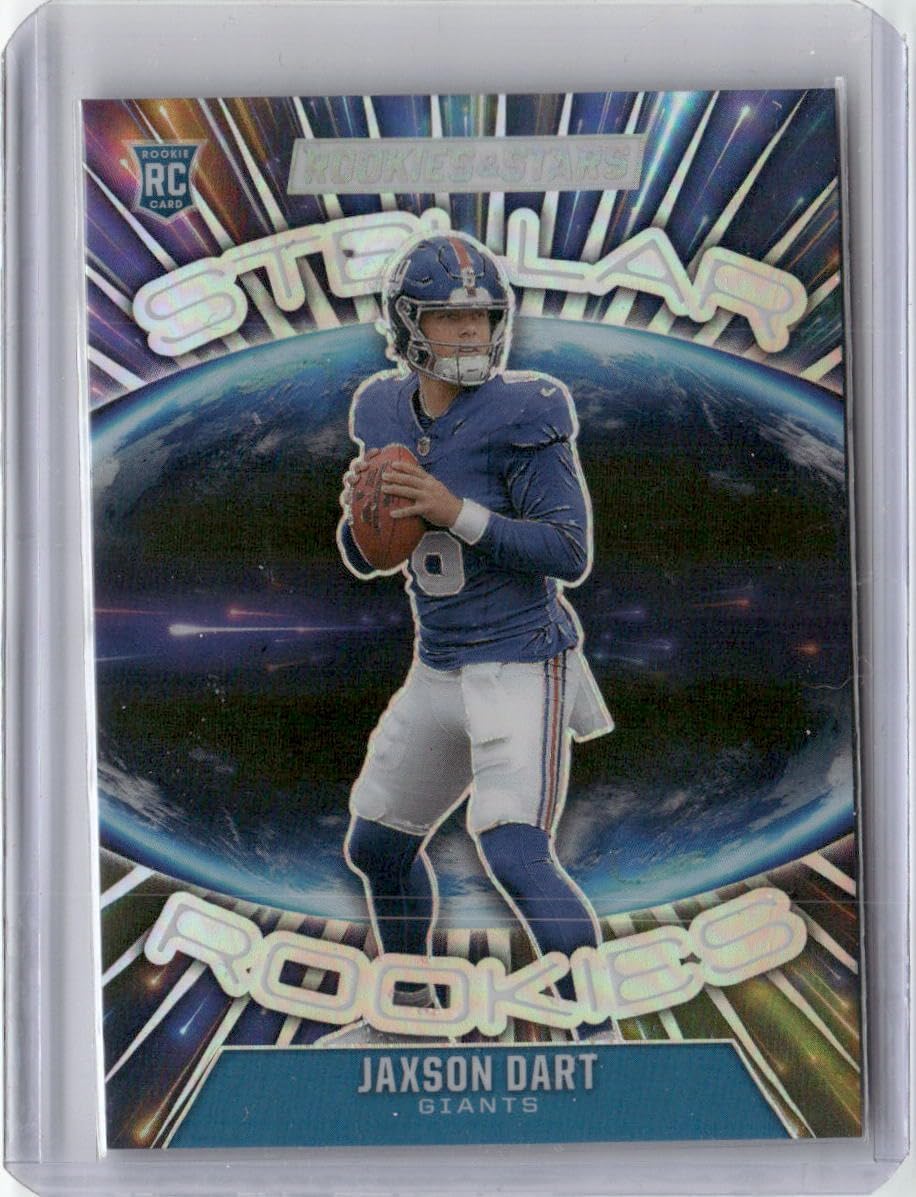 2025 Panini Rookies & Stars #10 Jaxson Dart Stellar Rookies Silver Rookie RC Football Card