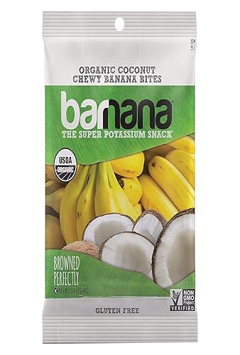 Barnana Bocaditos de plátano de coco orgánico, 3.5 onzas
