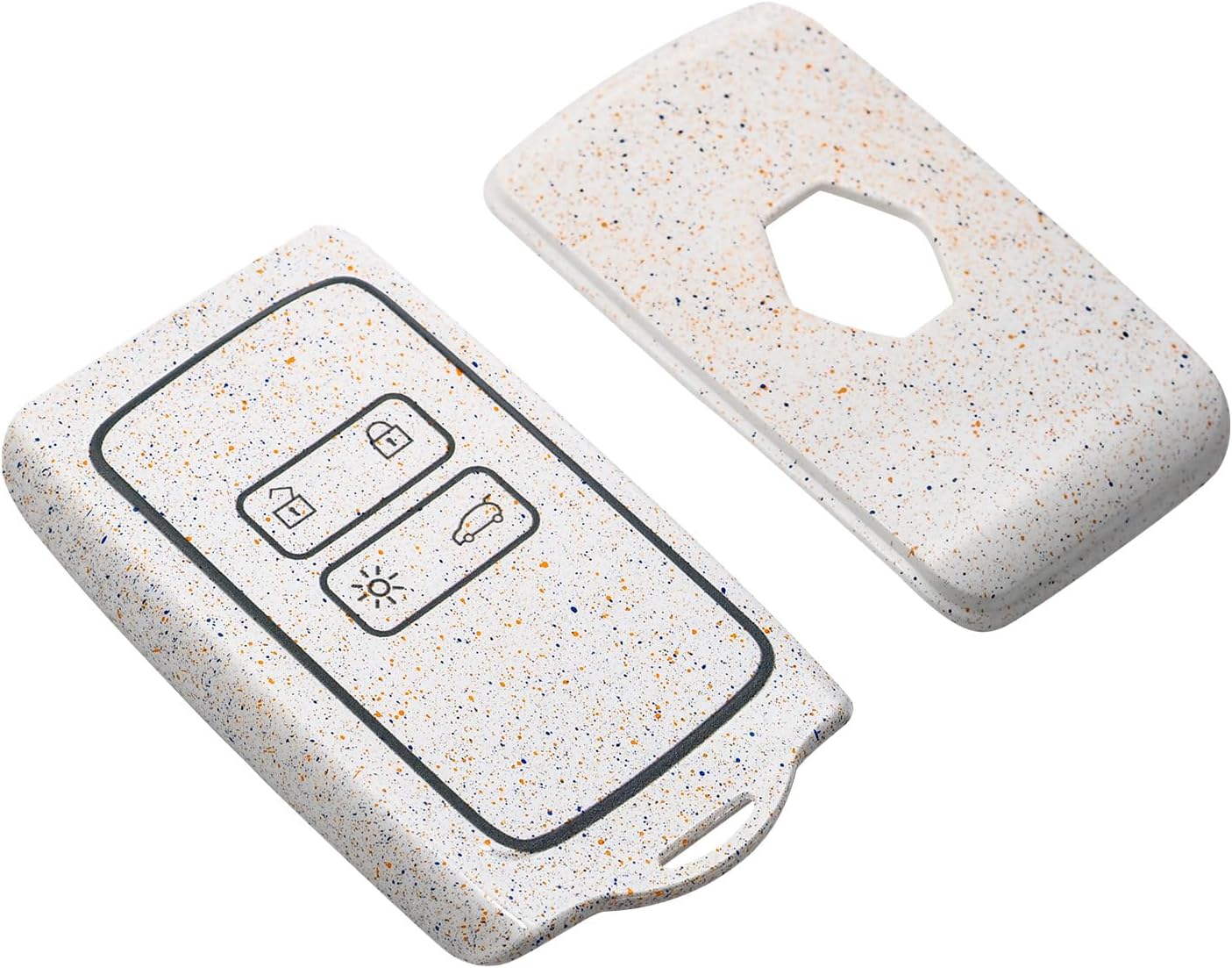 Car Key Case Precise Fit Key Shell, Compatible with Renault Clio/Megane/Duster/Captur/Kadjar/Zoe/Koleos/Scenic,Automotive Key Accessories