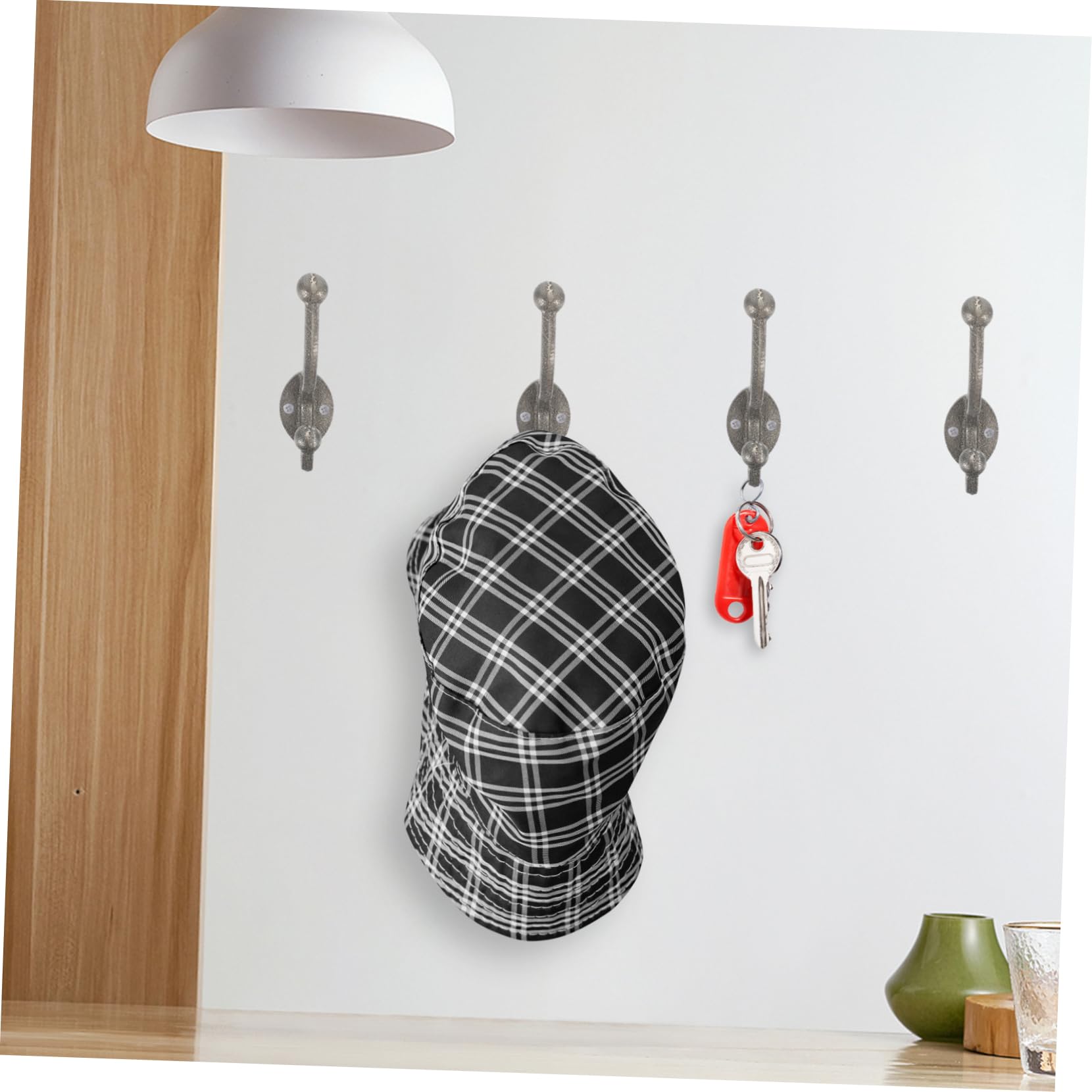Ganci Da Parete Vintage In Ghisa A Forma Di Gatto - Set Di 2, Perfetti Per Bagno, Ingresso E Cucina
