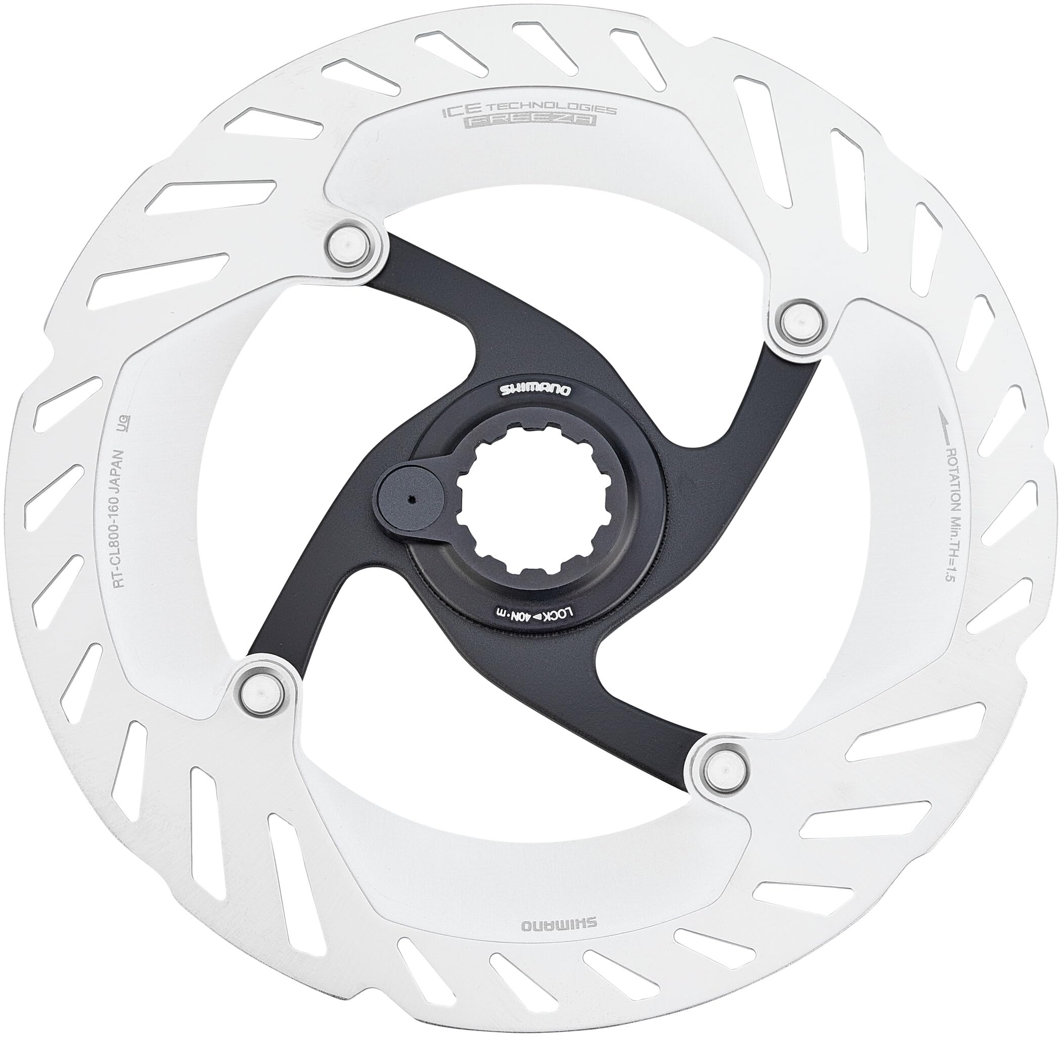 Shimano Rt 86 Shimano STEPS RT-EM910 Ice Tech FREEZA Rotor - 203mm E ...