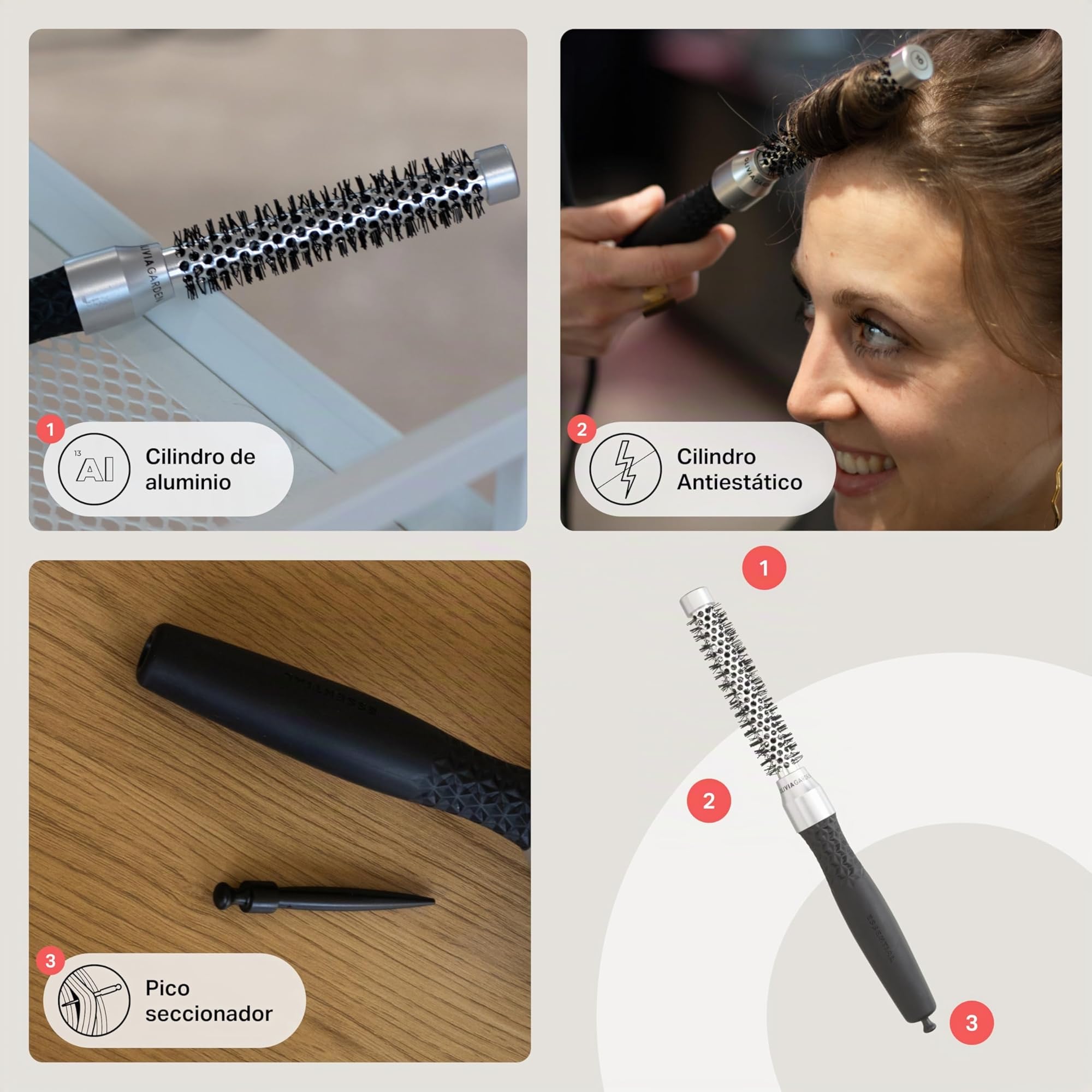 Essential Blowout Classic - Secado Rápido, Anti-Estático, Volumen para el Cabello