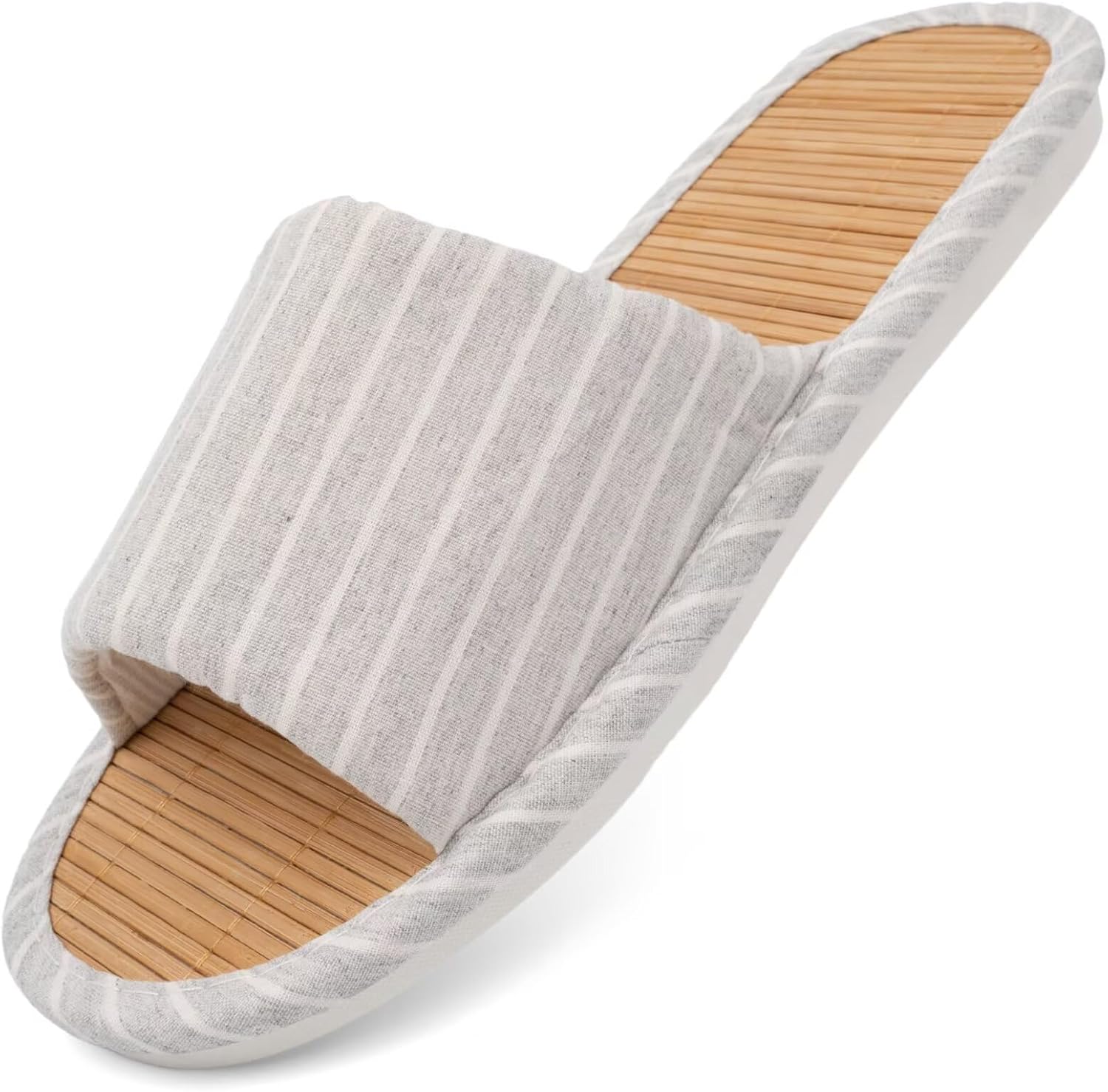 Pantufles de Bambú XZYLY para Hombre y Mujer, Antideslizantes