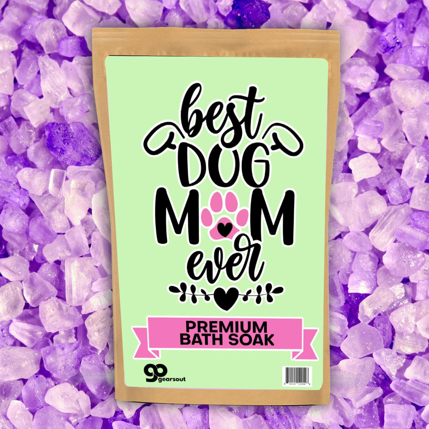 Best Dog Mom Ever Bath Soak - Pamper Yourself with a Luxurious Spa Experience - Premium Relaxation Blend - Order Now for Unparalleled Self-Care!