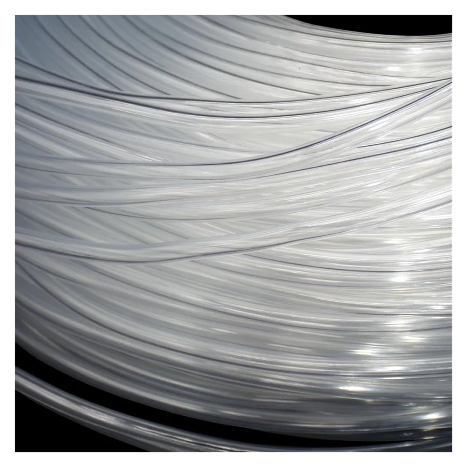 Elastyczny wąż ogrodowy PVC 1/4" przezroczysty, rozciągliwy, 4/7" wąż do nawadniania kropelkowego, 20m 30m(30m)