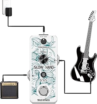 Amazon.com: VSN Delay Slow Hand Effect Guitar Pedal for Digital