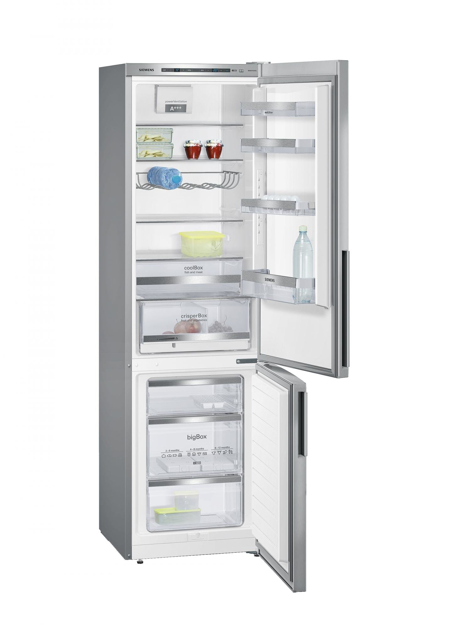 Siemens KG39EAL42 Frigorifero Combinazione/A+++ / Raffreddamento: 252 L/congelatore: 95 L/effetto INOX/Super congelatore/Big Box