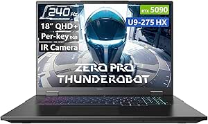 Thunderobot Zero 18 Pro 5090 Gaming Laptop, 18