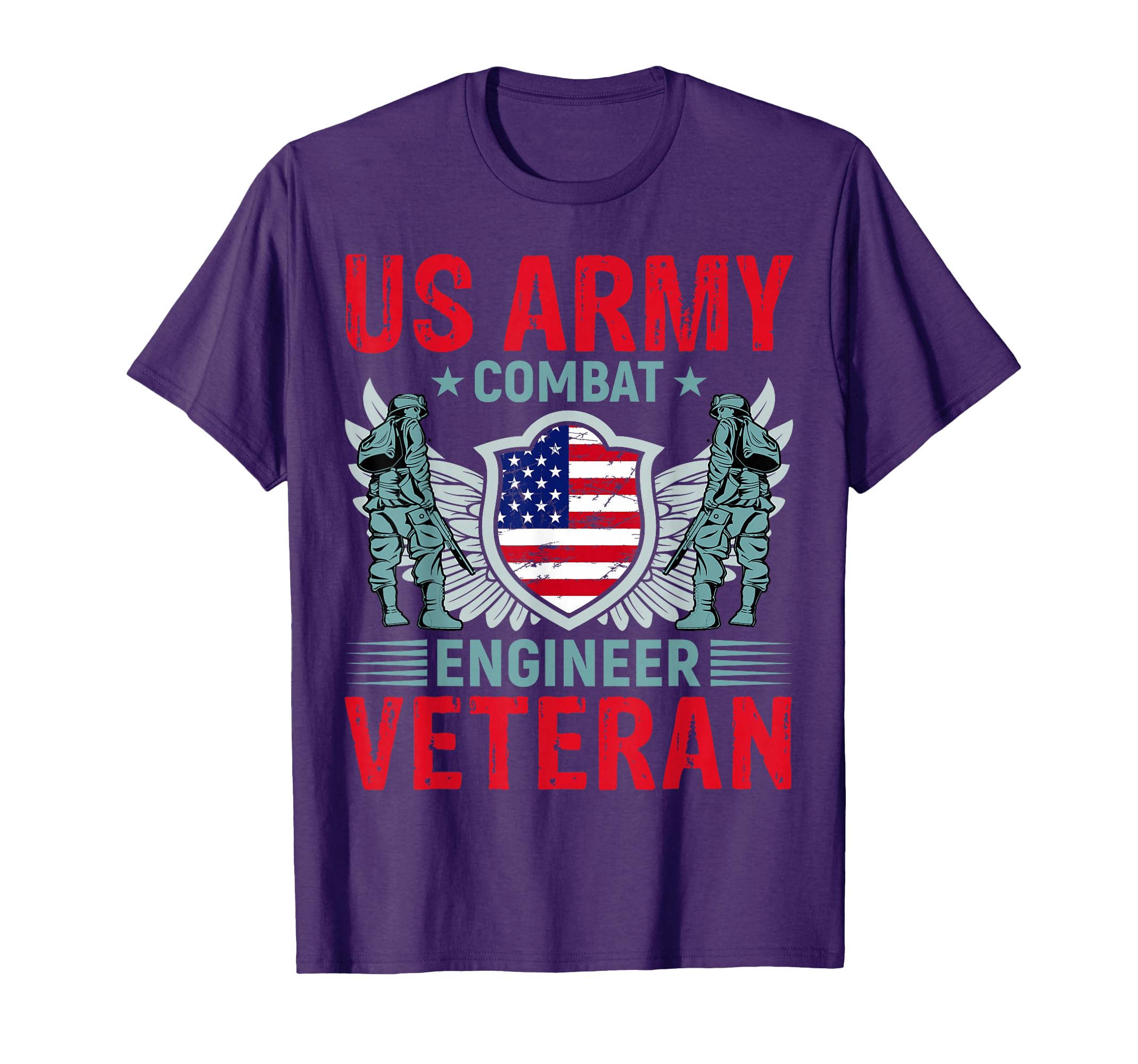 us Army Combat Engineer Veteran T-Shirt