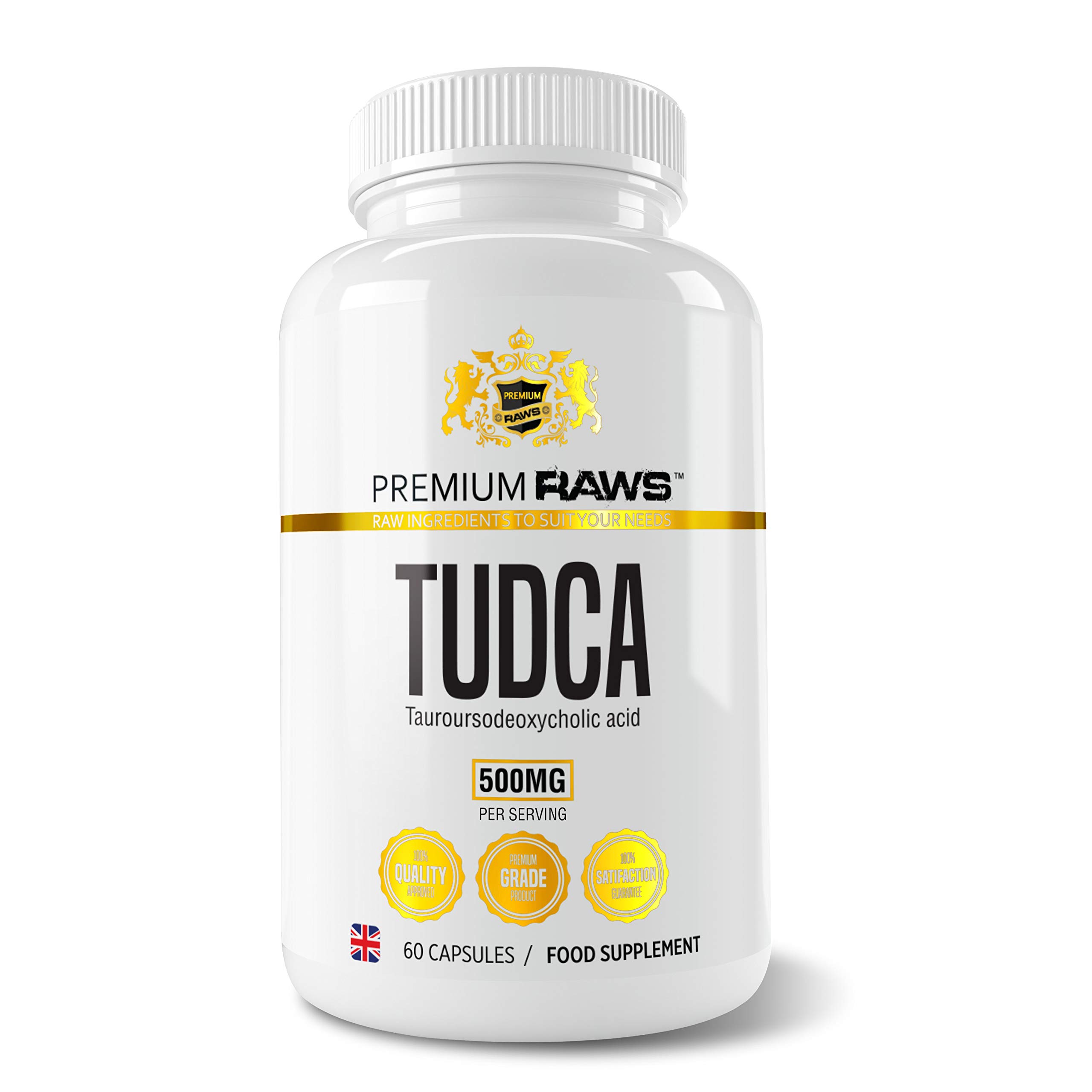 TUDCA 500mg (Tauroursodeoxycholic Acid) Tudca Supplement Liver