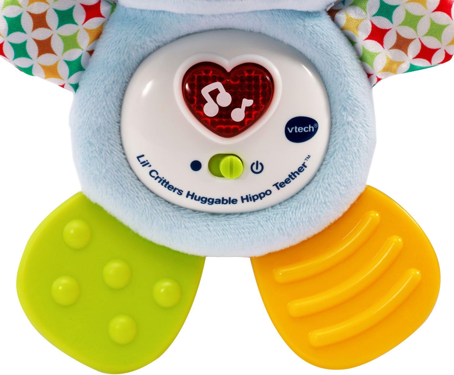 VTech Baby Lil' Critters Huggable Hippo Teether Blue