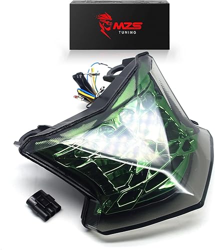 Vista 123 de MZS LED luz trasera para Ducati Honda Suzuki Kawasaki Triumph Yamaha