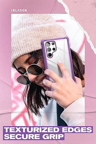 Miniatura 8 de i-Blason Funda transparente para Samsung Galaxy S22 Ultra (6.8 pulgadas) 5G, funda protectora robusta Ares sin protector de pantalla integrado,