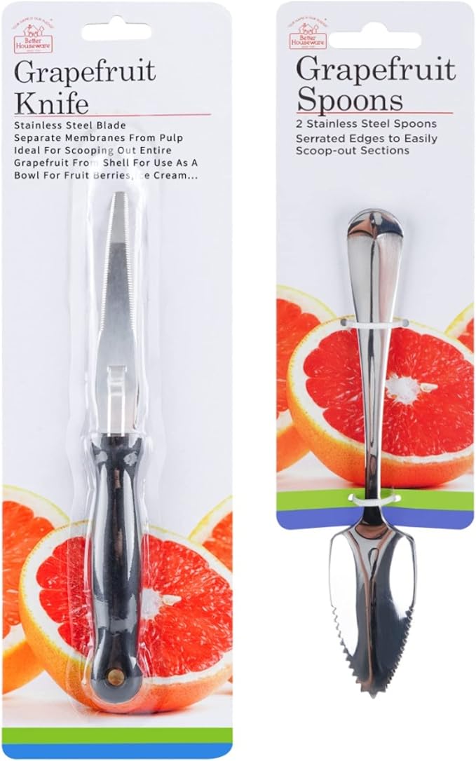Better Houseware Grapefruit Spoon and Knife Set
