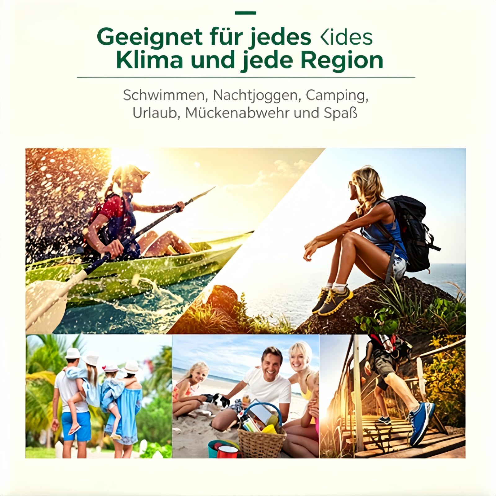 JXpxbao Bronoir Mücken-Abwehrband, Zufällige Farbe Natürlich Wasserfest Verstellbar